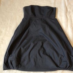 GAP Dark Grey Tulip Dress - Strapless